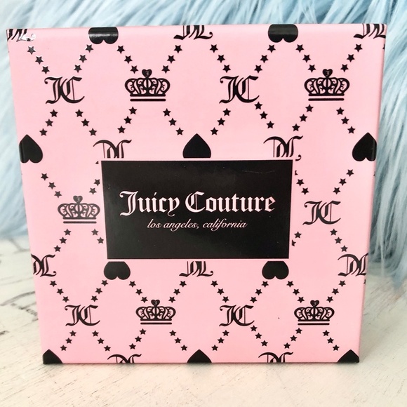 Juicy Couture Gold Tone Faux Pearl Heart Fashion Drop Earrings, New In Box - Picture 9 of 13